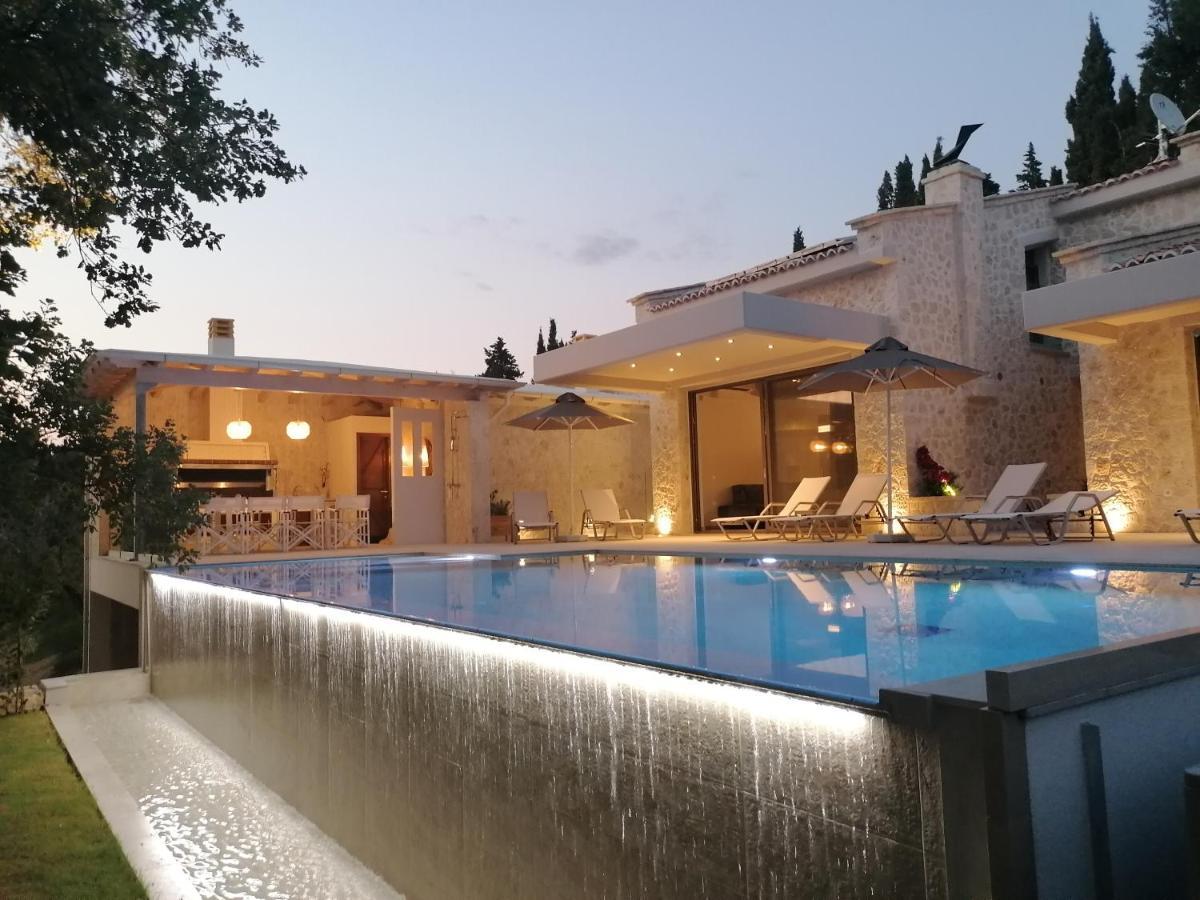 My Mediterranean Corfu Luxury Villa With Private Swimming Pool コントカリ エクステリア 写真