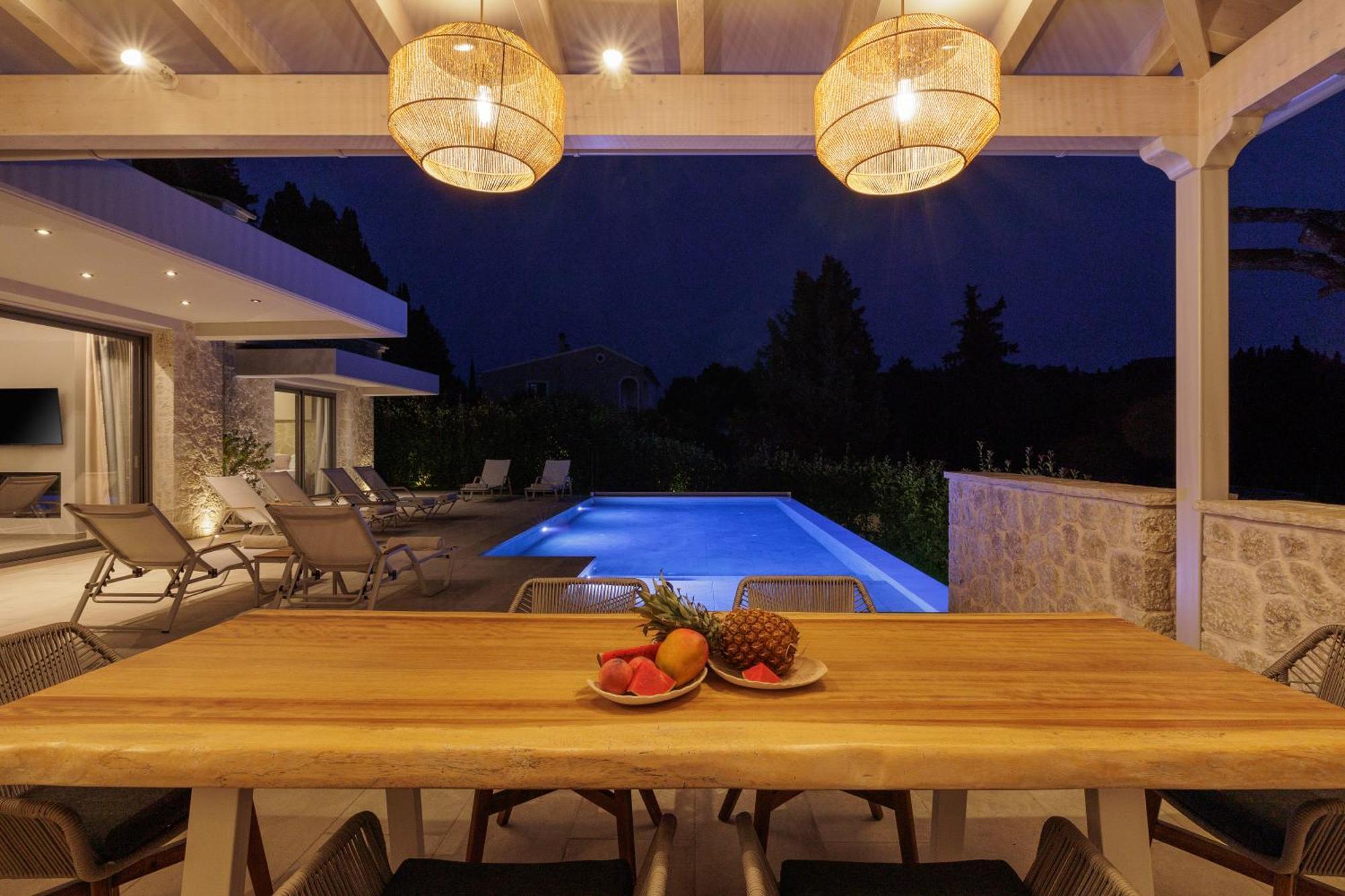 My Mediterranean Corfu Luxury Villa With Private Swimming Pool コントカリ エクステリア 写真
