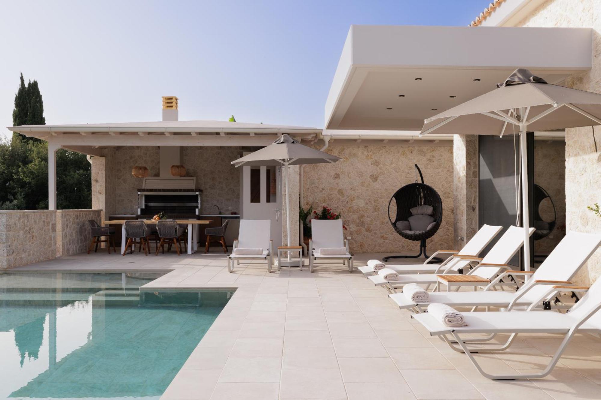 My Mediterranean Corfu Luxury Villa With Private Swimming Pool コントカリ エクステリア 写真