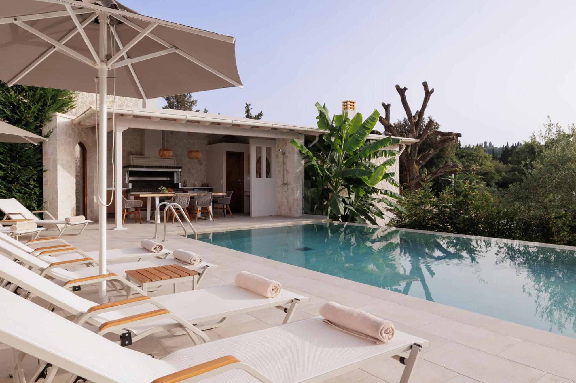 My Mediterranean Corfu Luxury Villa With Private Swimming Pool コントカリ エクステリア 写真