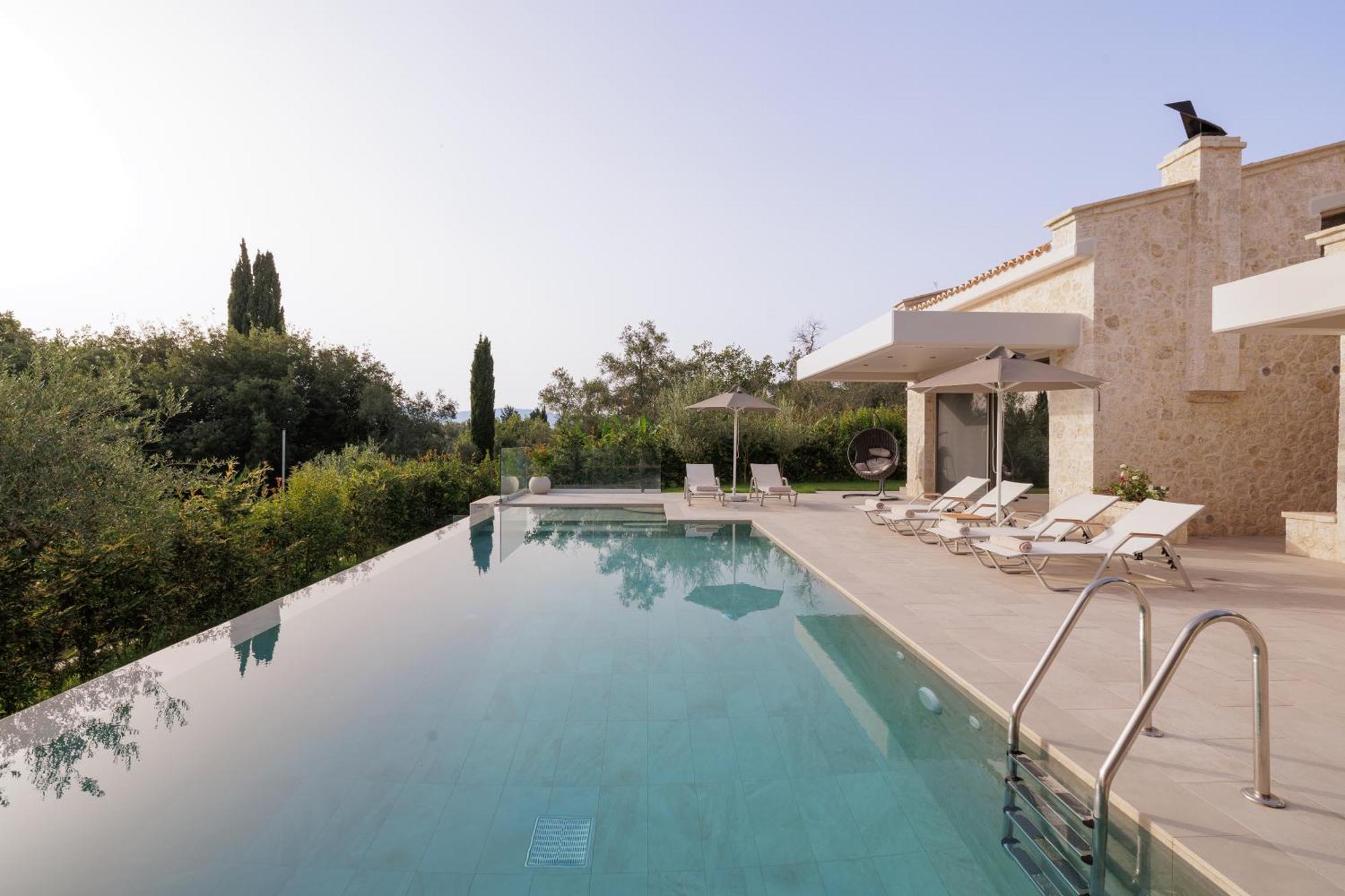 My Mediterranean Corfu Luxury Villa With Private Swimming Pool コントカリ エクステリア 写真