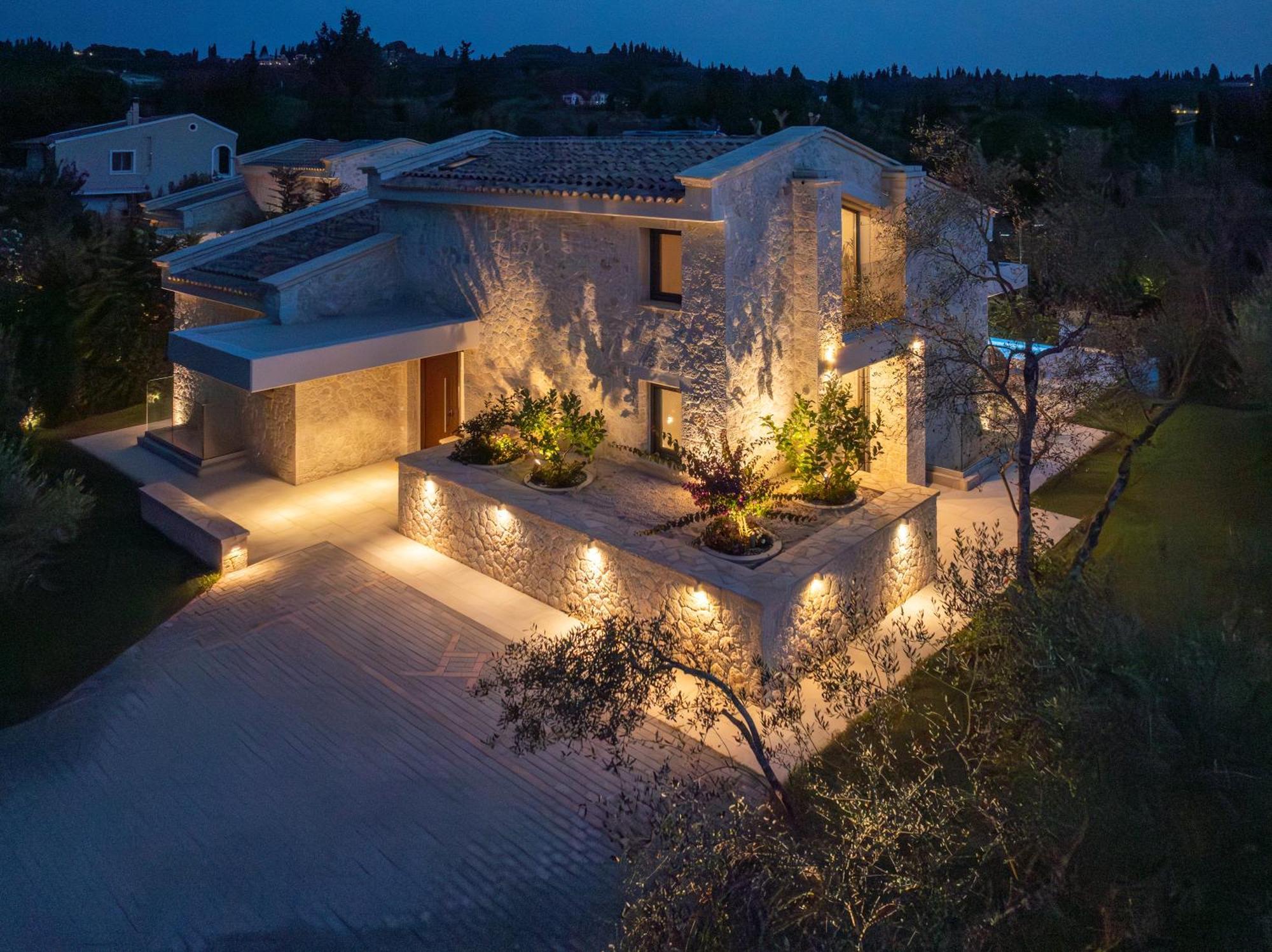 My Mediterranean Corfu Luxury Villa With Private Swimming Pool コントカリ エクステリア 写真
