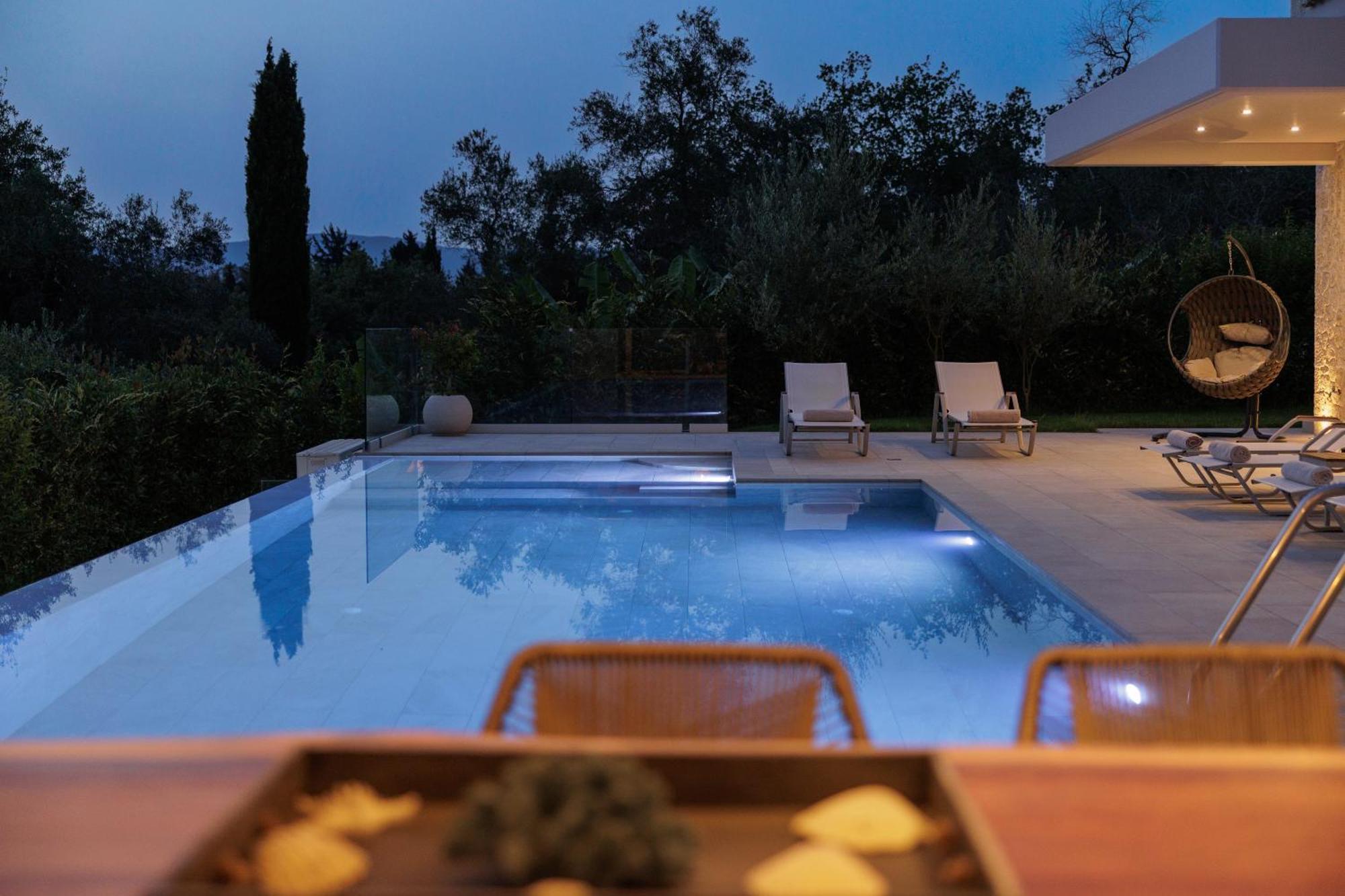 My Mediterranean Corfu Luxury Villa With Private Swimming Pool コントカリ エクステリア 写真