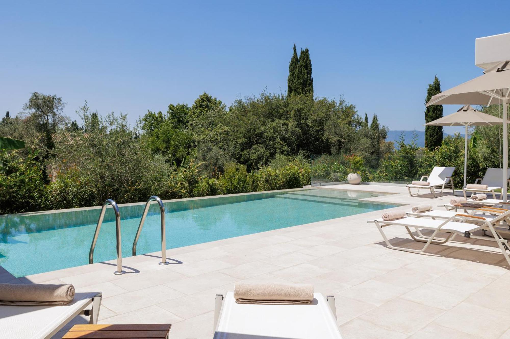 My Mediterranean Corfu Luxury Villa With Private Swimming Pool コントカリ エクステリア 写真